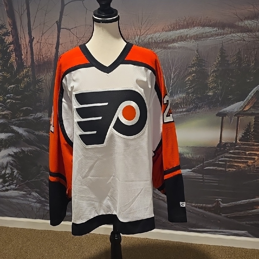 Vintage Peter Forsberg #21 Flyers Hockey Jersey